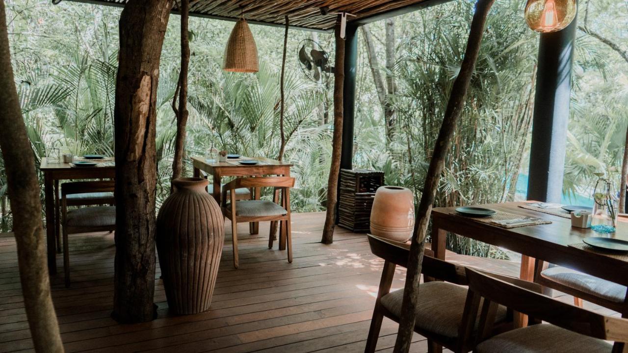 Copal Tulum Hotel Bagian luar foto Restaurant at the resort