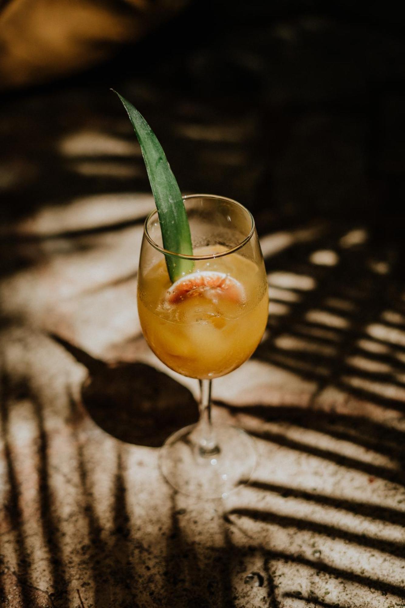 Copal Tulum Hotel Bagian luar foto A glass of ginger beer